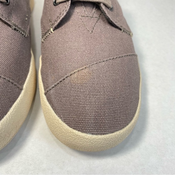 Toms Canvas Lace Up Casual Sneakers Ladies Brown/ Tan Shoes Sneakers; Women’s 7 - Picture 16 of 16